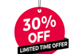 Special Sale! Get Up To 30% Off